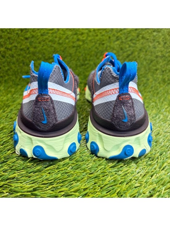 Nike React Element 55 SE Mens Size 8.5 Gray Blue Athletic Running Shoes Sneakers main image 9